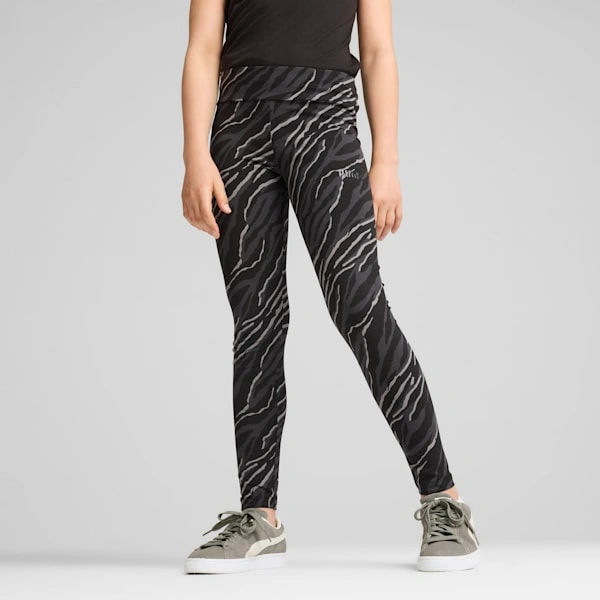 PUMA: ESS+ ANIMAL Børne Leggings - Vilde og Komfortable Stil, Perfekt til Leg!